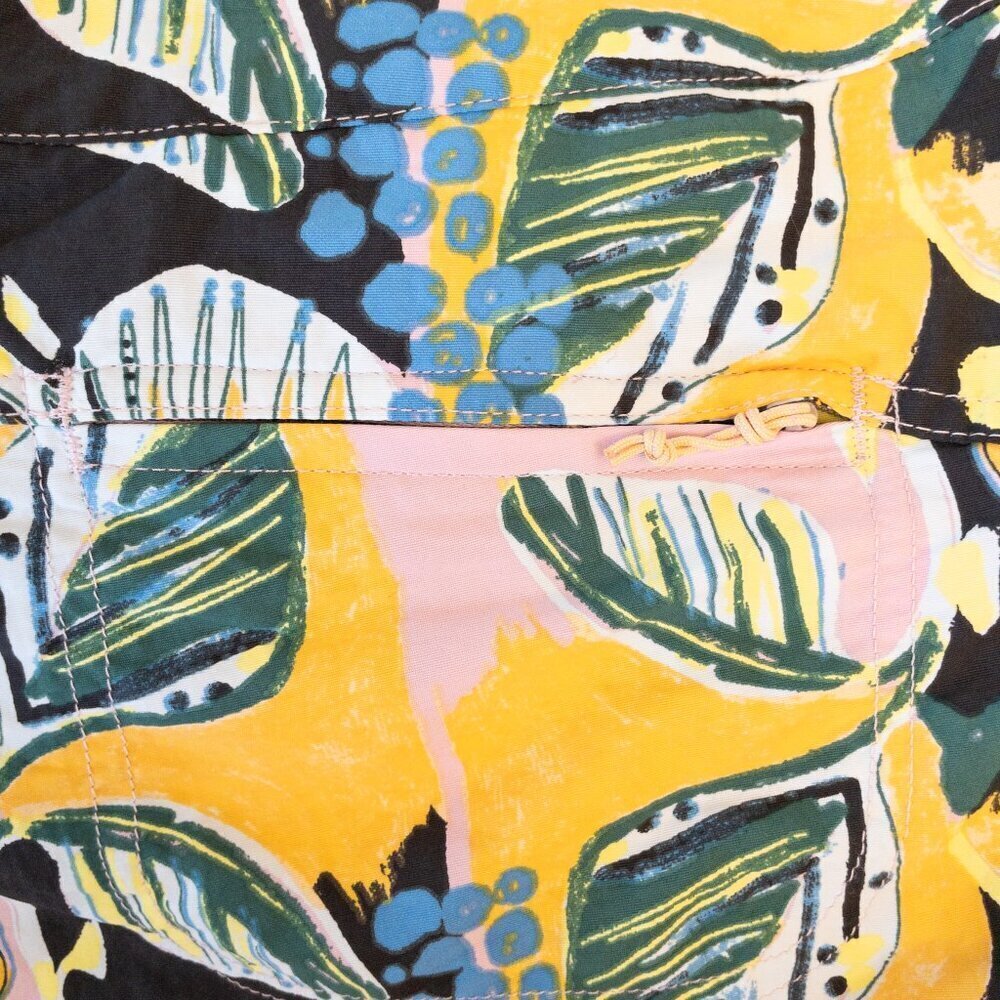 Patagonia Board Shorts Women’s Medium Tropical Print Swim Surf Beach Activewear - Picture 3 of 5